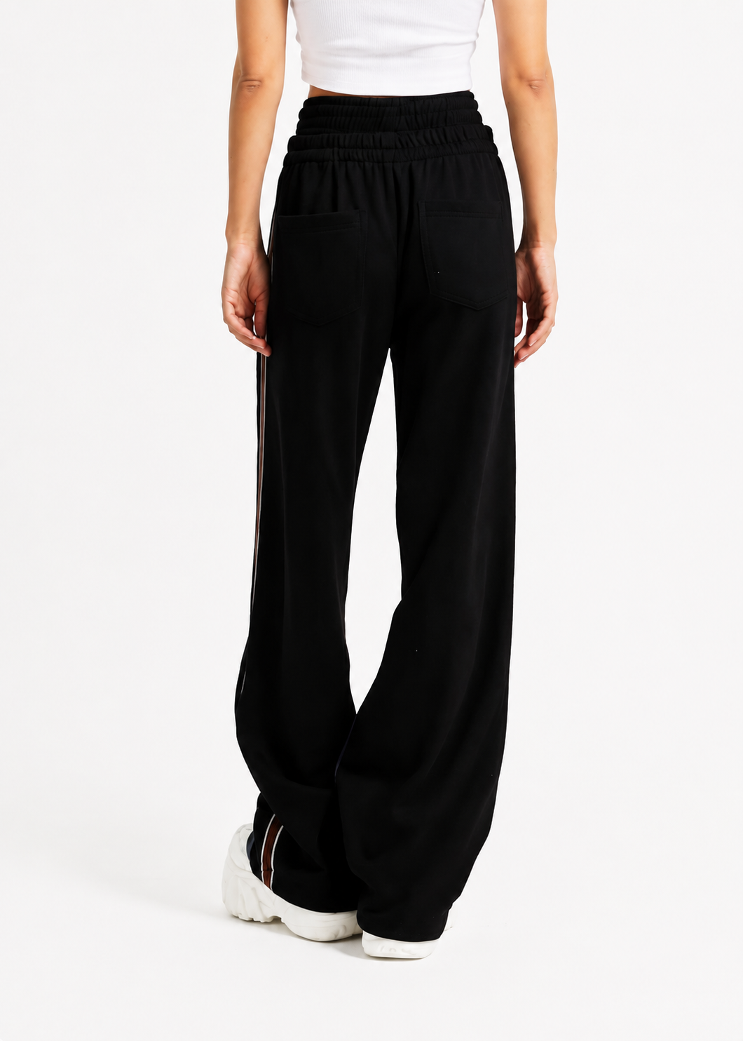 Denim Fusion Wide Leg Pants