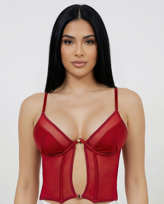 Strappy Open Back Sculpt Top