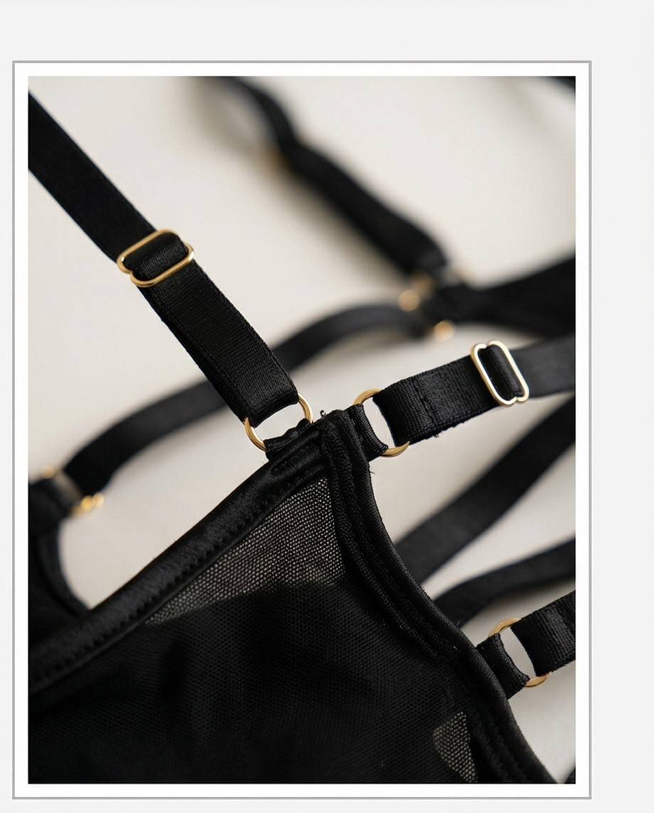 Strappy Open Back Sculpt Top