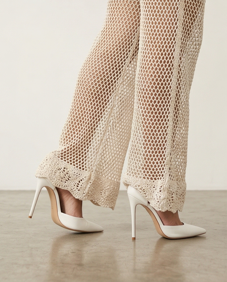 Oat Crochet Wide - Leg Set