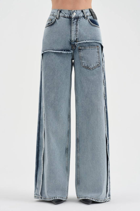 Luna Edge Wide-Leg Jeans